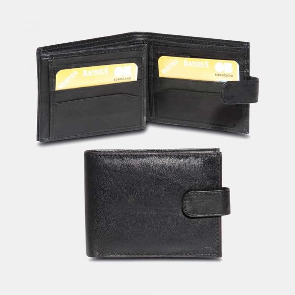 Bi-fold Leather RFID Wallet – Style No. 94 – OJP Products