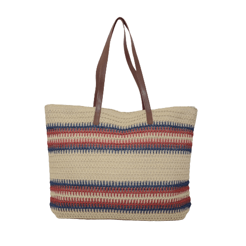 Cornhusk Woven Basket/Shopping Bag -Style No. JBBK14 - OJP Products