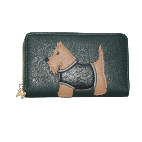 Forest PU Purse – Style No. LW178 Scotty Dog – OJP Products