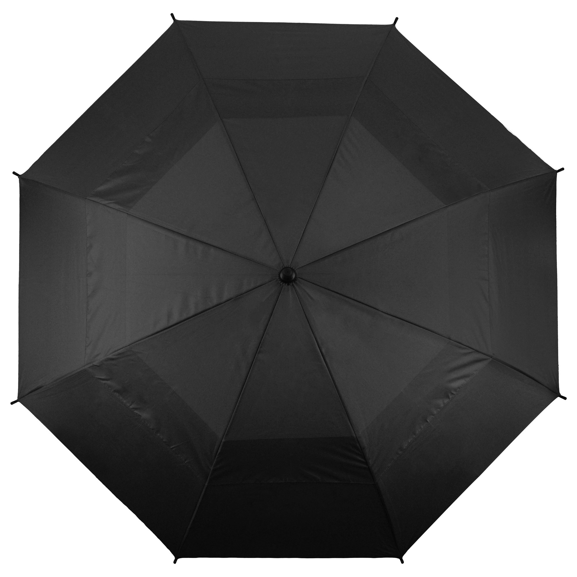 Drizzles Double Canopy Golf Umbrella -UU066B Black – OJP Products