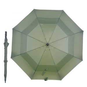 Drizzles Double Canopy Golf Umbrella -UU066GR Green