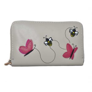 Forest Pu Purse - Style No. LW234 Butterfly's/Bees (Asst Colours)