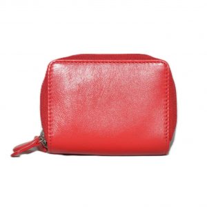Tannery RFID Leather 3 Zip Purse - Style No. 3009
