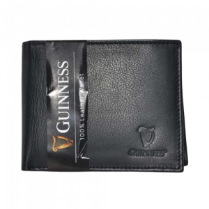 Guinness Leather RFID Wallet - Style No. JBGNW01 (Black Only)