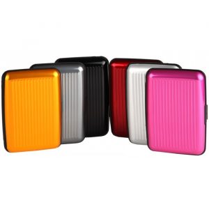 Aluminium Plain Credit Card Tin - Style No. 7312