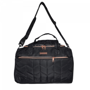 Bordlite Under Seat Travel Bag - Style No. JBTB107 (Black/Rose Gold)