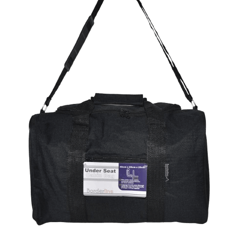 Borderline Under Seat Cabin Bag - Style No. JBTB65 RIPSTOP (Black)