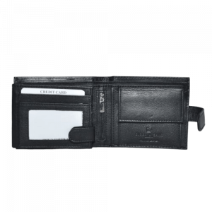 Biggs & Bane Leather Boxed Wallet - Style No. LG-30 Black/Black