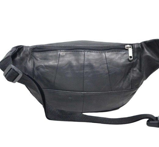 Lorenz Leather Waist Bag - Style No. 1446 (Black Only) - Image 2