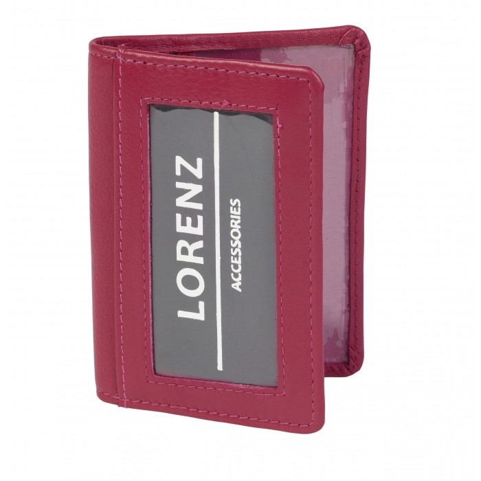 Lorenz Leather Travelcard Holder - Style No. 0994 (Asst Colours)