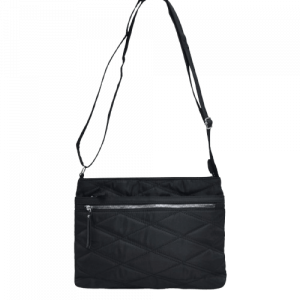 Nicole Brown Nylon Shoulder Bag - Style No. JBNHB57 (Black Only)