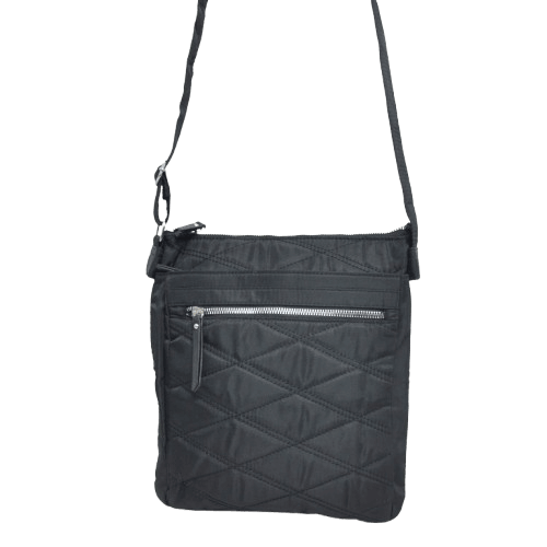 Nicole Brown Nylon Shoulder Bag - Style No. JBNHB58 (Black Only)