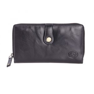 London Leathergoods Leather Purse - Style No. 0843 (Asst Colours)