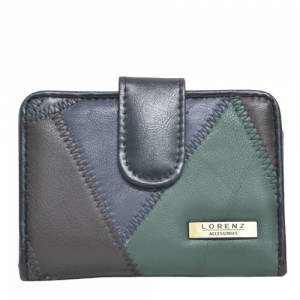 Lorenz Patch Leather Framed Purse - Style No. 4633 (Asst Colours)